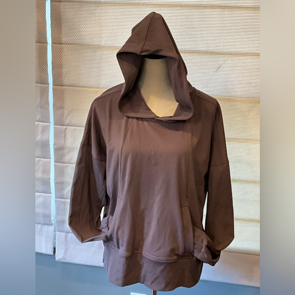 Athleta Nylon/Spandex Sweatshirt- Size L